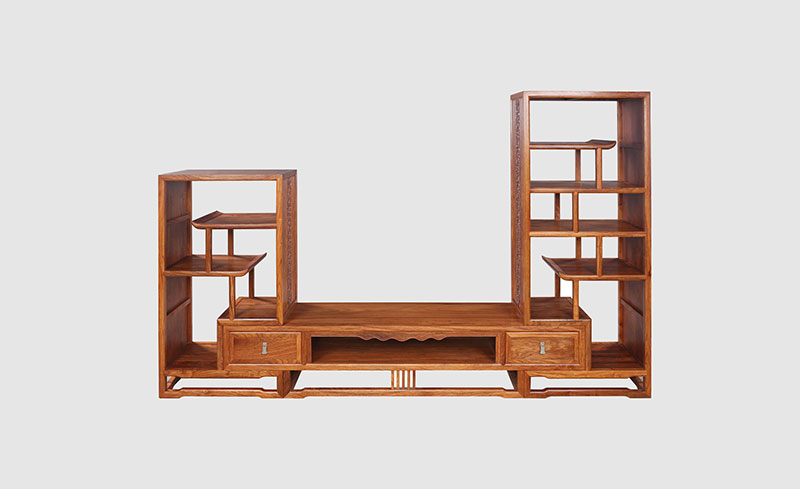 天津中式装饰厅柜组合家具效果图