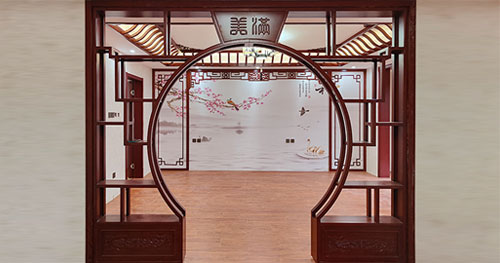 天津中国传统的门窗造型和窗棂图案
